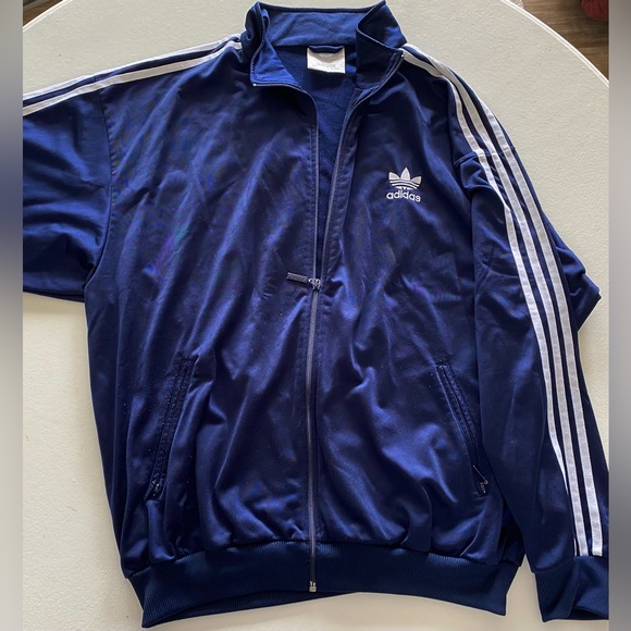 Lot of 2 Adidas Jacket and Long Sleeve T- Shirt Size L/XL Men - Picture 4 of 10